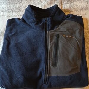 Eddie Bauer Two-Tone Fleece Pullover